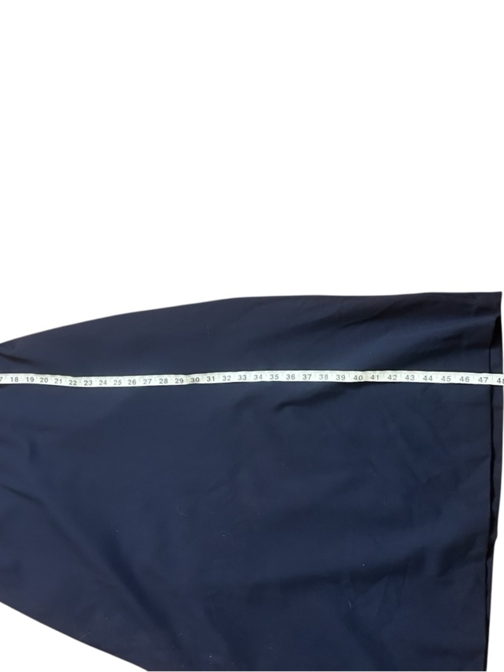 SPANX Ponte Sleeveless Midi Dress- NAVY BLUE- Size Large - Picture 13 of 13